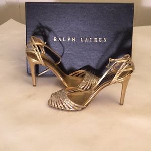 Ralph Lauren Purple Label evening stilettos